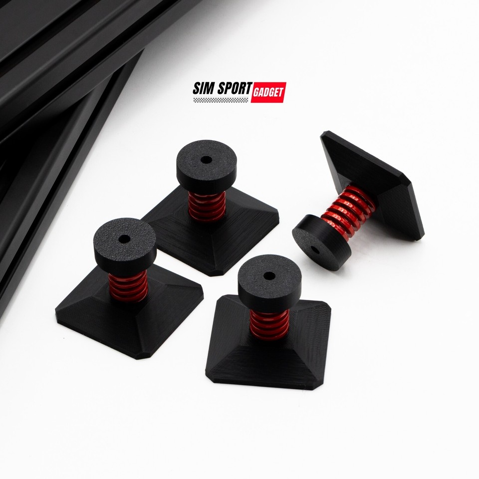 Tactile Vibration Isolators Pack of 4 for Sim Racing | Flight Rig ...