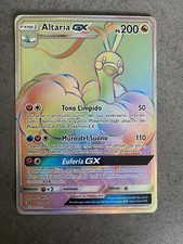 Carta Pokemon Altaria GX Hyper rare 72/70 Trionfo dei Draghi ITA