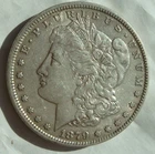 1879 P  Morgan Dollar  AU/UNC  90% Silver $1 US Coin