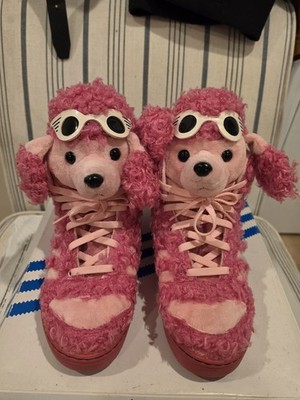 Mens Adidas Jeremy Scott JS Pink Poodles Size 9.5