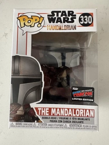 🔥Funko Pop!  Star Wars - The Mandalorian  330 - New York Comic Con Limited🔥