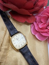 Orologio Longines Quartz Vintage Cassa Dorata con Data Donna