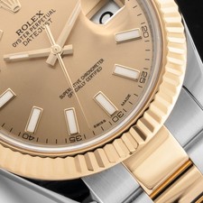 Rolex Datejust II 116333, Steel & Gold, Champagne Dial, Oyster Bracelet, Renewed 10