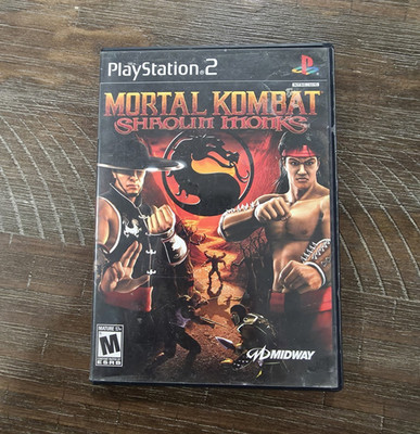 Mortal Kombat: Shaolin Monks Sony PlayStation 2 PS2 Case No Disc