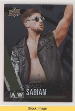 2021 Upper Deck AEW All Elite Wrestling Rainbow Foil Kip Sabian #43 READ 0s9c