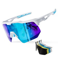 Polarized Cycling Glasses,Sports Sunglasses for Men Women,Baseball Biking Run...