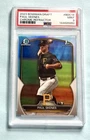 2023 Bowman Draft #BDC-14 Paul Skenes Pirates 1st Bowman Chrome Refractor PSA 9