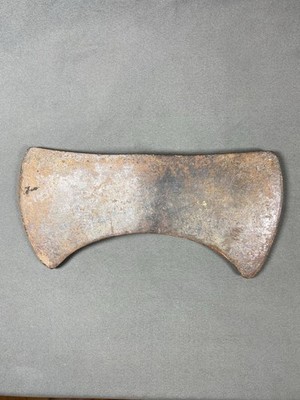 Vintage Stamped COLLINS double Bit Axe Head 3.5 lbs