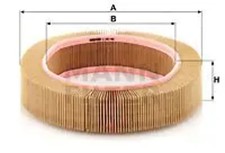 Luftfilter Filtereinsatz C 35 118 MANN-FILTER für MERCEDES-BENZ 123 T-Model