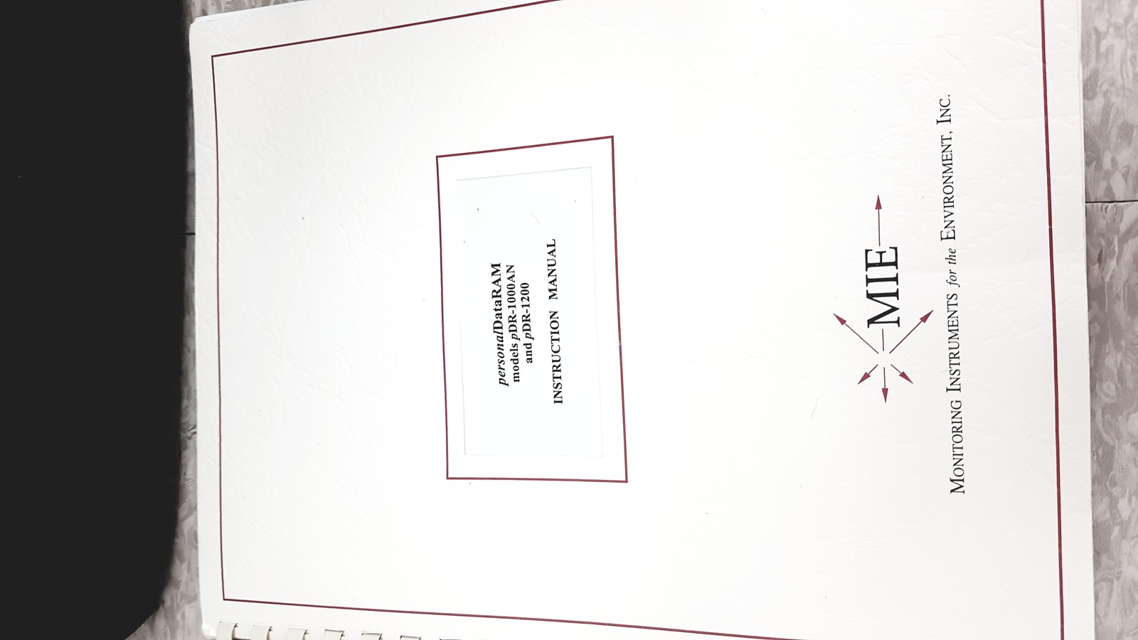 MIE Personal DATARAM Real-Time Aerosol Monitor