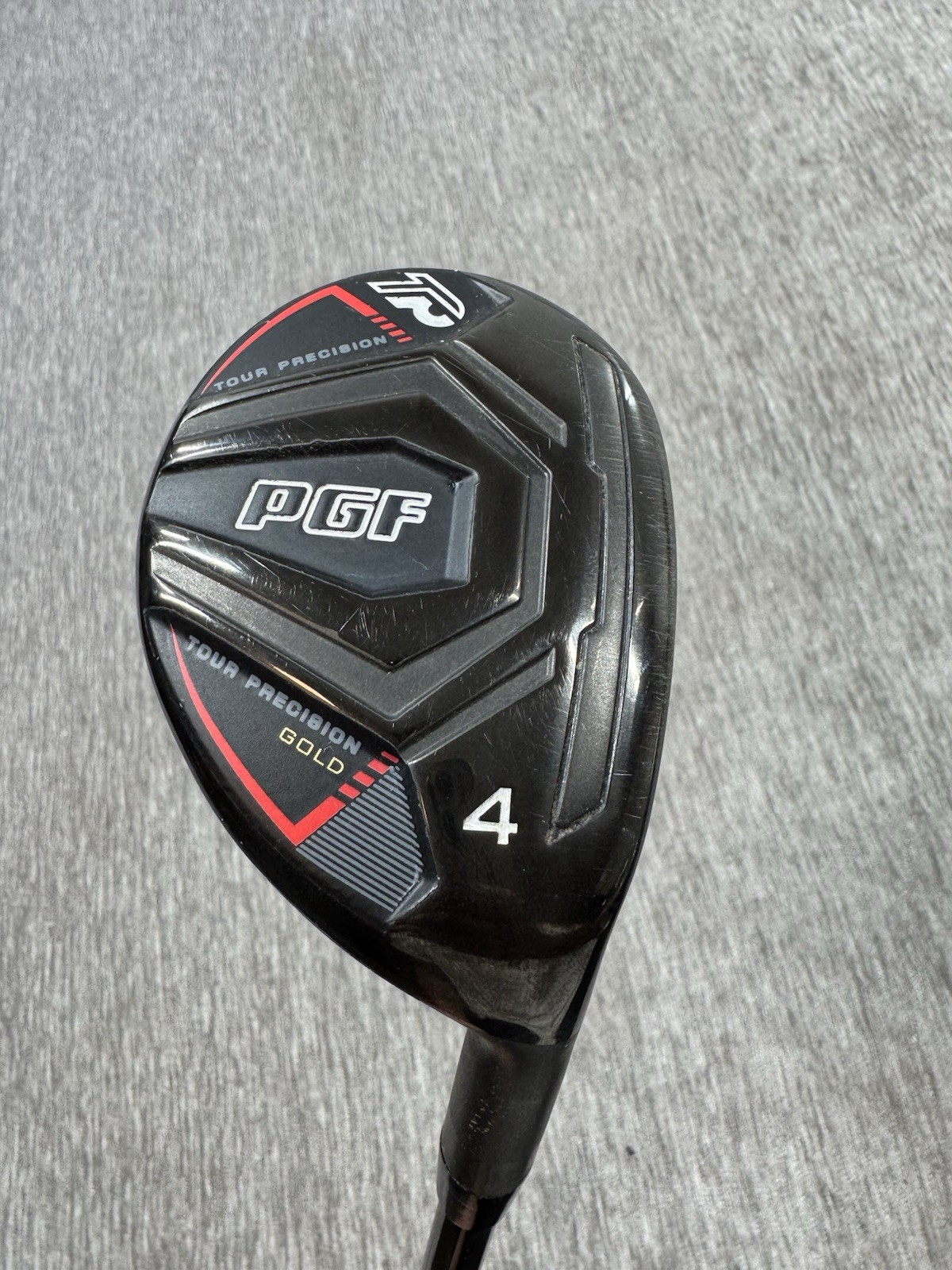PGF Tour Precision Gold 4 Hybrid Mens Golf Club Right Hand Mens Flex Graphite