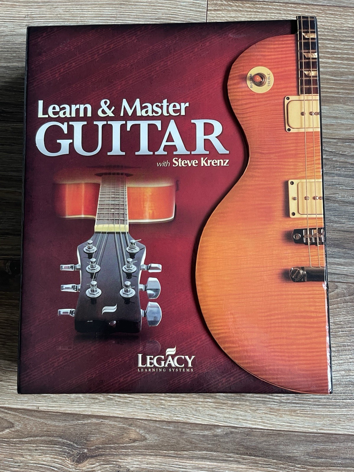 Learn & Master GUITAR with Steve Krenz Legacy Learning Systems DVD Course Book