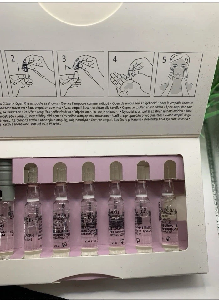 Babor Collagen Firming Ampoule Concentrates 7 Ampoules ~ New in Box - Image 4 of 4
