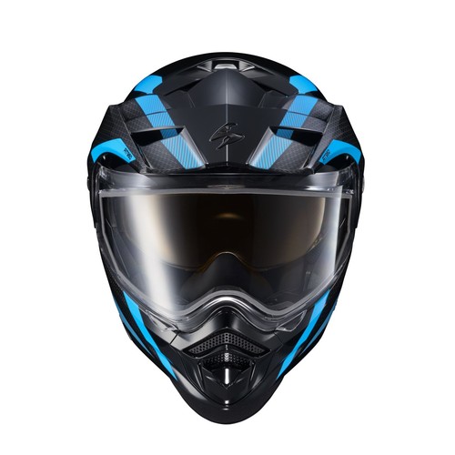EXO-AT960 Cold Weather Helmet Hicks - Light Blue - Small (Dual Pane) 96-1183-SD - Picture 4 of 9