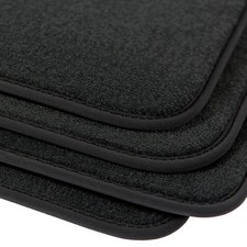 Fu&szlig;matten f&uuml;r Mercedes SLK R170 Schwarz Velours 1996&ndash;2004