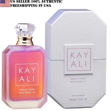 Kayali Vanilla Candy Rock Sugar 42 Eau De Parfum 3.4oz/100ml New AUTHENTIC