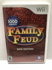 Family Feud 2010 Edition (Nintendo Wii) - Complete w/ Manual - Free Shipping