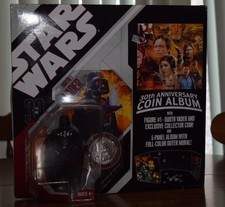 Star Wars 30th Anniversary Coin Album with Darth Vader Figurine Exclusive Colle
