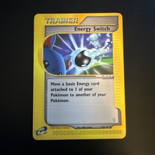 2002 Pokemon Energy Switch 120/147 Aquapolis Uncommon Unlimited