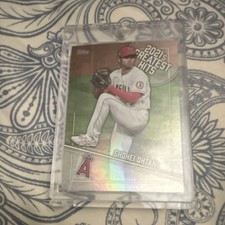 Topps 2021 Shohei Ohtani Greatest Hits Insert #21GH-10 Angels Baseball