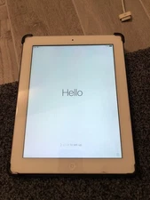 Apple 16GB iPad 3rd Generation A1416 Wi-Fi 9.7 inch White Reset Tested Working