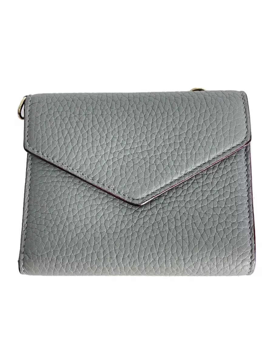Christian Dior Bifold Wallet -- Gray, Solid Color, Women's, Strap Missing