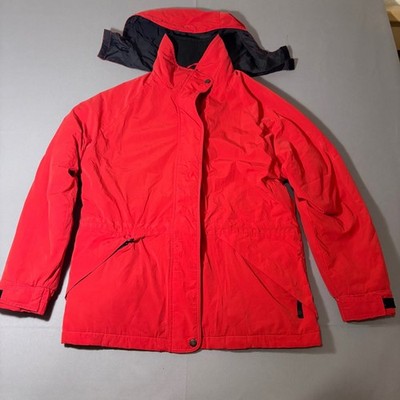 Rawik Endurance Waterproof Jacket Mens Medium Red Fleece Lined Hooded