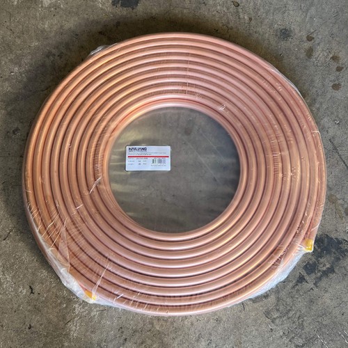 HAILIANG Soft Copper Tubing Coil for AC & Refrigeration Sz 3/4" x 100' USCT34X10