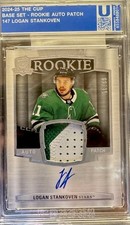 2024-25 Logan Stankoven The Cup Rookie Patch Auto /99