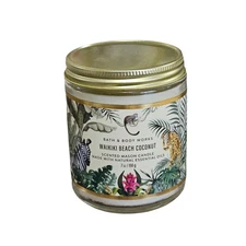 Bath & Body Works Waikiki Beach Coconut Candle 7 oz NEW! Aloha Hawaii