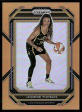 Jasmine Thomas 95/99 2023-24 Panini Prizm WNBA Orange Los Angeles Sparks #3