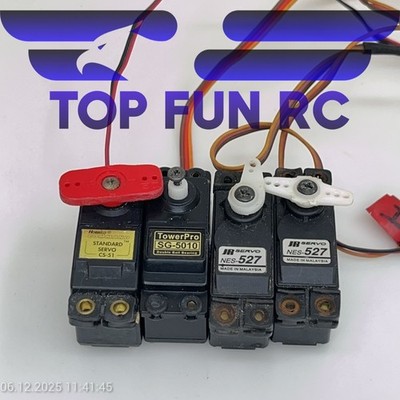 RC SERVO LOT HOBBICO COMMAND/TOWERPRO SG-5010/JR NES-527X2