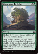Grow from the Ashes #225 | Near Mint | Foundations FDN | Magic MTG