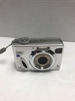Sony Cyber-Shot DSC-W7 7.2MP 3x Zoom Digital Camera