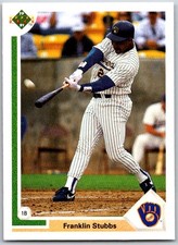 ⚾ 1991 Upper Deck #718 Franklin Stubbs Milwaukee Brewers