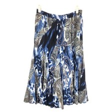Y2K Vintage Dark Fairy Grunge Maxi Skirt Tie Dye Paisley Large Full Flowy