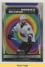 2021-22 O-Pee-Chee Platinum Rainbow Color Wheel Jonah Gadjovich #247 READ 0nr3