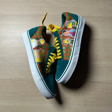 Size 10.5 - VANS The Simpsons Old Skool Moe's Tavern Shoes Skaters NIB