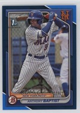 2024 Bowman Prospects Blue Border 39/150 Anthony Baptist #BP-141 3ca