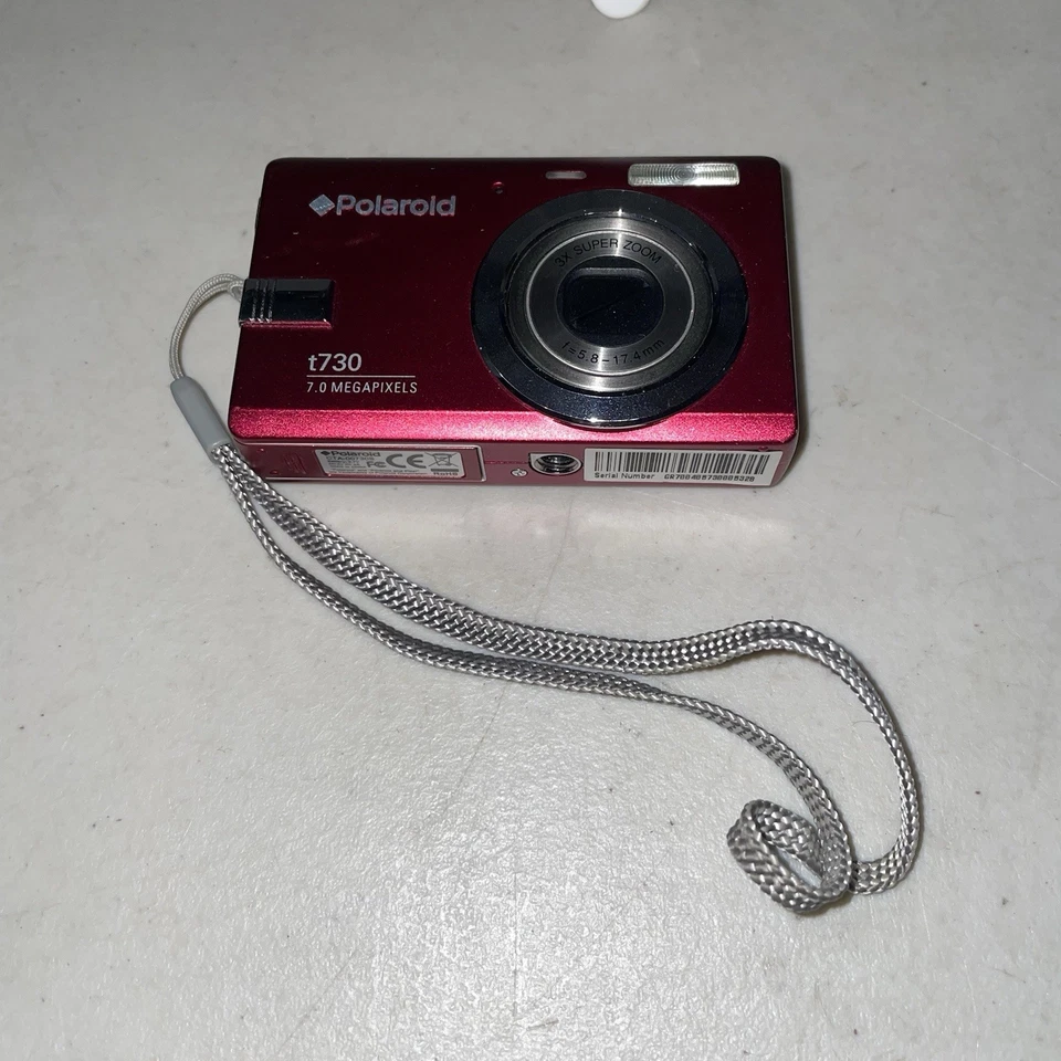 Polaroid T730 7MP Digital Camera Sanyo VCP-E890 Read Description - Image 3 of 4
