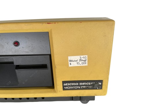 Gabinete de unidad de disquete doble Morrow Designs Micro Decision - De colección 5,25 - Imagen 3 de 21