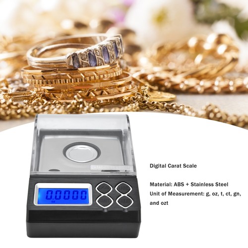 Digitale Karatwaage Portable Accurate Digital Milligramm Waage Für Schmuck DO - Bild 18 von 23