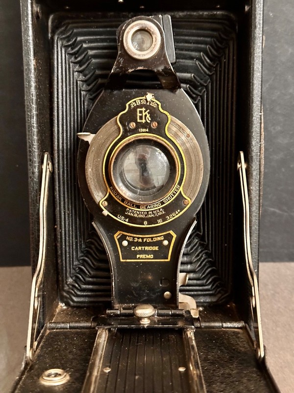 Kodak 1910 to 1913,"Folding Cartridge Premo Camera # 3A 122 film Ball Ber Shutte