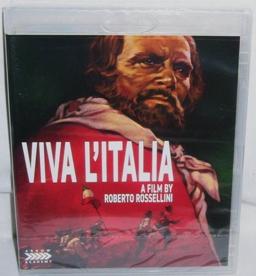 NEW RARE OOP ARROW VIDEO VIVA L'ITALIA SPECIAL EDITION BLU RAY MOVIE 1961