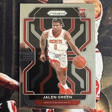 2021 Panini Prizm #306 Jalen Green RC - Rockets