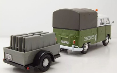 MOTOR MAX, VOLKSWAGEN Type 2 pick-up with tarpaulin and trailer - VW Road Ser... - Picture 4 of 4
