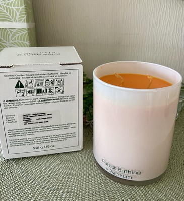 Partylite , 2 - Docht Duftwachsglas   Lush Jungle Citrus , NEU Forest Bathing,