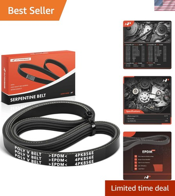 #ad #ad A Stretch Fit Serpentine Drive Belt Compatible with Chevrolet GMC amp; Cad $23.13