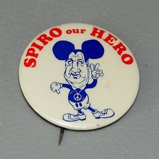 SPIRO Our Hero Anti-Nixon Hippie Cause Protes...