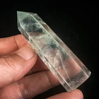 62g 69mm Natural Fluorite Tower Crystal Point Wand Healing Reiki Stone Specimen